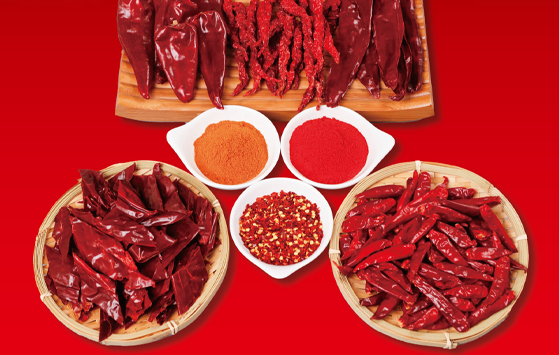 Dehydrated pepper